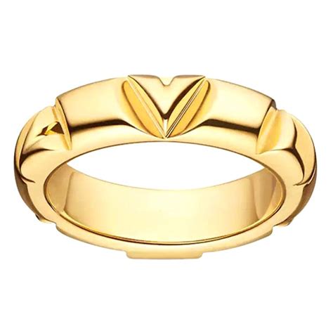 louis vuitton gold ring